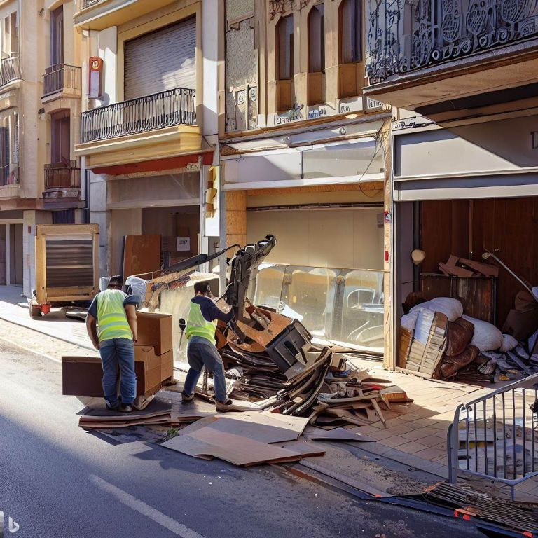 ZAFA: Eficiencia y compromiso en el vaciado de locales en Utiel