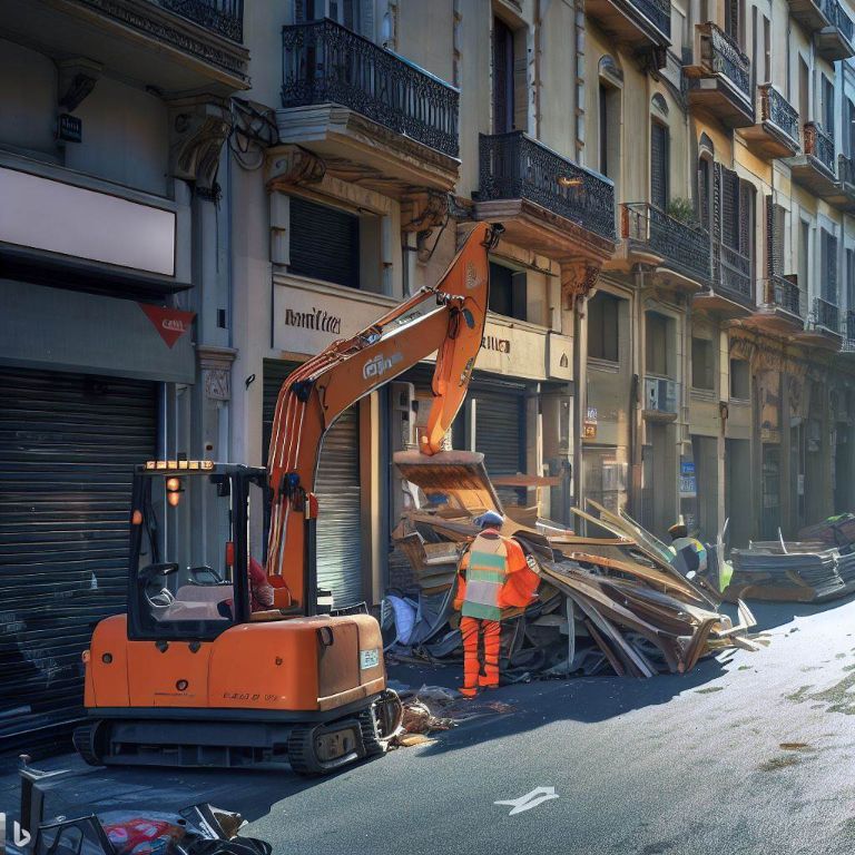 Garantizando un vaciado eficiente y responsable de locales en Eixample