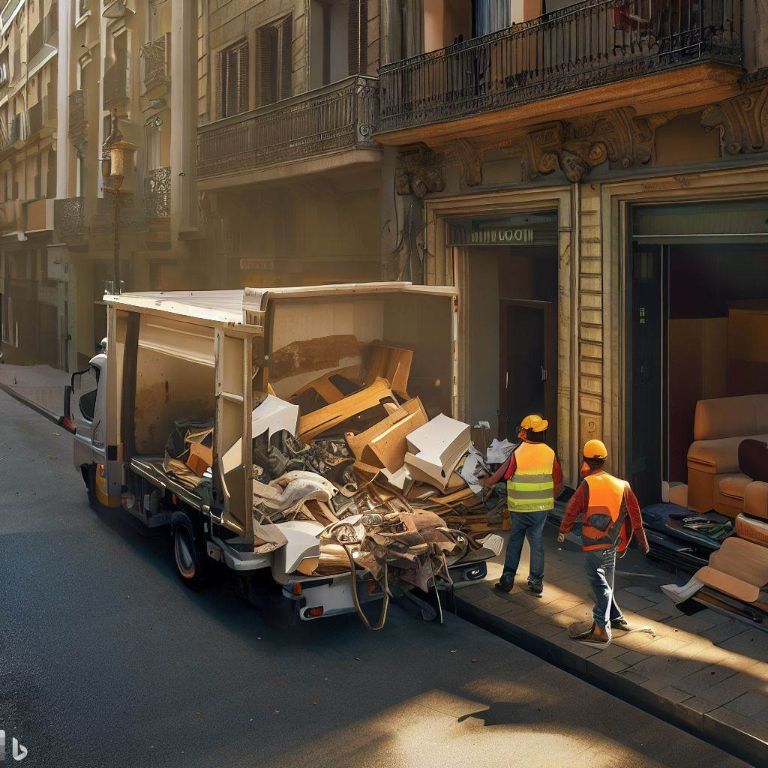 Coordinación efectiva en el vaciado de locales comerciales en Garbinet